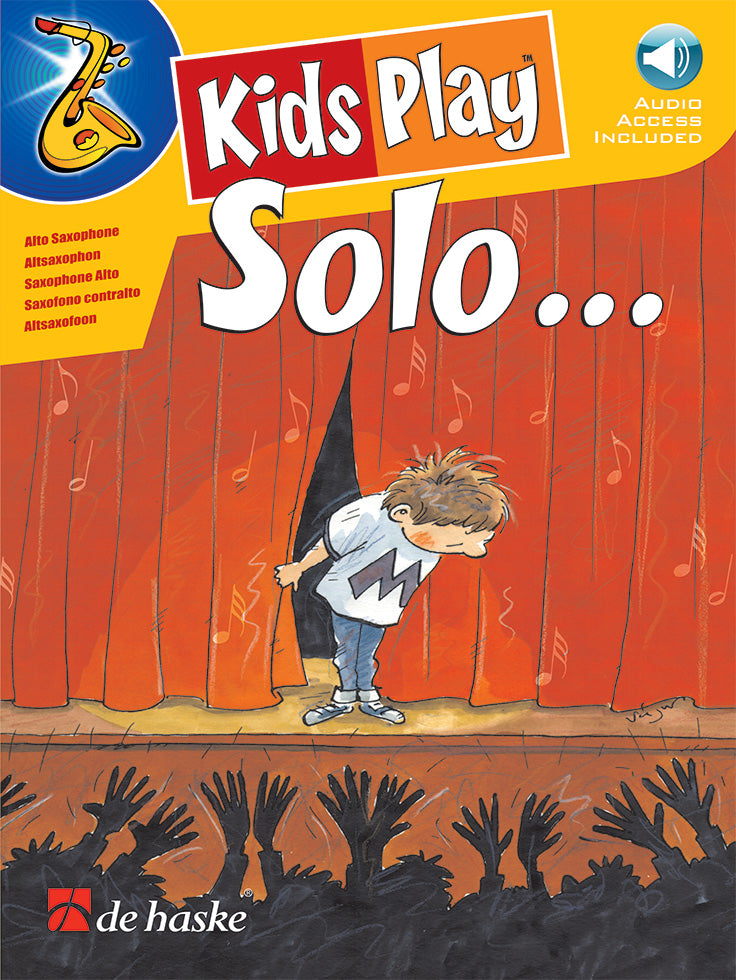 Les Enfants jouent en solo... | Dinie Goedhart | Saxophone alto