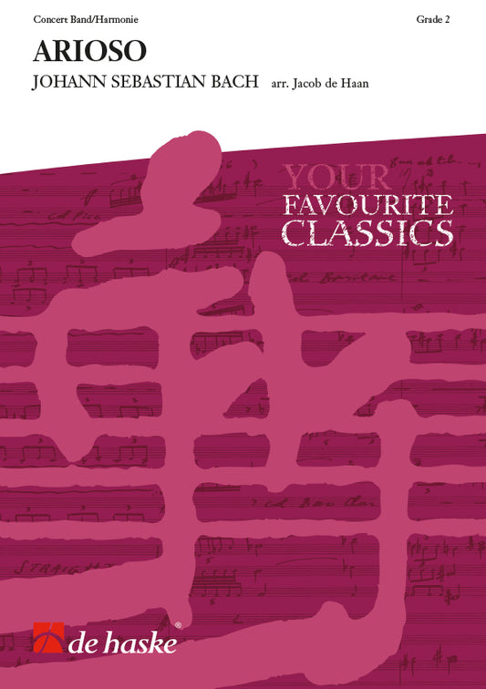 Arioso | Johann Sebastian Bach | Orchestre d'harmonie | Partition + parties