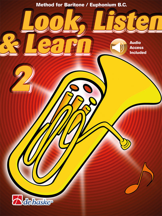 Écouter, Lire & Jouer 2 - Baryton/euphonium, clé de fa | éd. Philip Sparke
