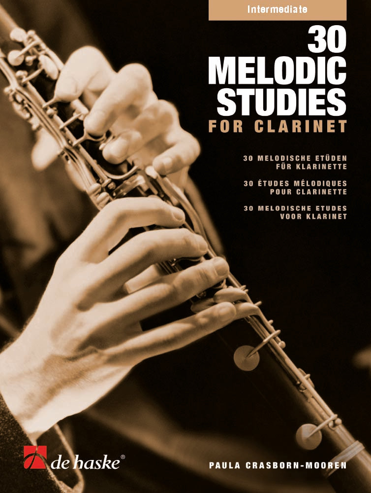 30 études mélodiques pour clarinette | Paula Crasborn-Mooren