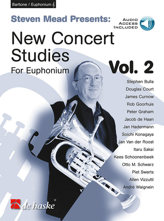 Steven Mead présente : Nouvelles études de concert 2 | Steven Mead | Euphonium | Livre + audio en ligne