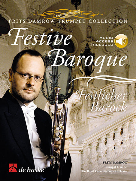 Baroque festif | arr. Robert van Beringen | Trompette | Livre + partie séparée + audio en ligne | DHP 1033419-404