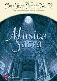 Choral, extrait de la Cantate n° 79 | Johann Sebastian Bach | Orchestre d'harmonie | Partition + parties | 1033432 | 1033432 | DHP 1033432-041