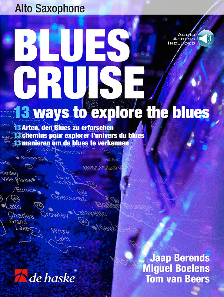 Croisière blues | Jaap Berends | Saxophone alto | Livre + audio en ligne