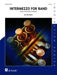 Intermezzo for Band de Jan de Haan, Partition + parties pour orchestre d'harmonie