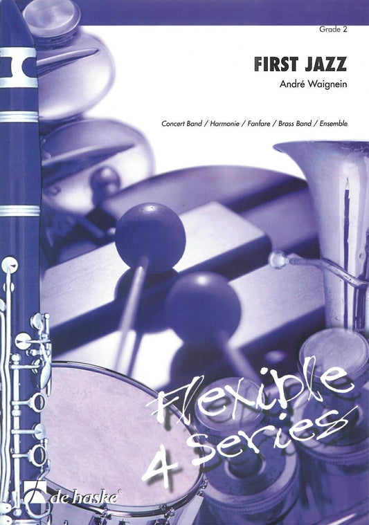 First Jazz de André Waignein, Partition + parties pour orchestre d'harmonie ou fanfare