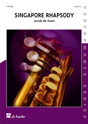 Rhapsodie de Singapour | Jacob de Haan | Fanfare | Partition