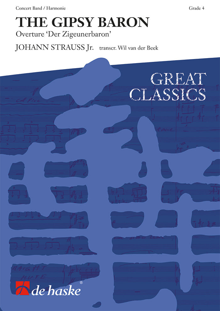 Le Baron tzigane | Johann Strauss Jr. | Orchestre d'harmonie | Partition + parties | DHP 1053860-010