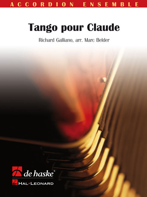 Tango pour Claude | Richard Galliano | Orchestre d'accordéons | Partition + parties