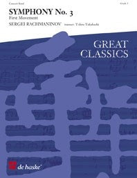 Symphonie n° 3 | Sergei Rachmaninov | Orchestre d'harmonie | Partition