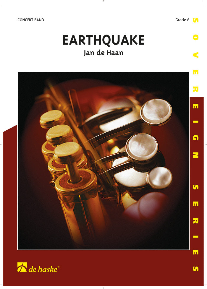 Tremblement de terre | Jan de Haan | Orchestre d'harmonie | Partition + parties | DHP 1063976 | DHP 1063976 | DHP 1063976-010
