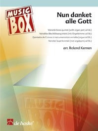 Nun danket alle Gott | Johann Sebastian Bach | Quintette de cuivres | Partition + parties | DHP 1063977