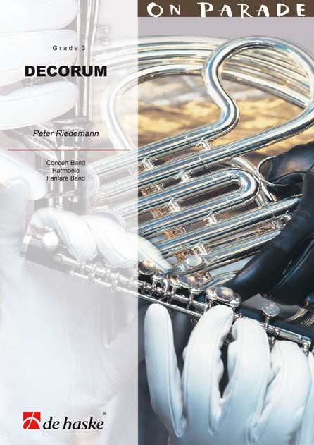 Decorum | Peter Riedemann | Orchestre d'harmonie | Partition + parties