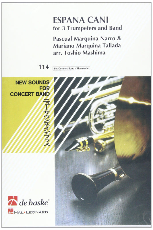 Espana Cani | Pascual Marquina Narro | Orchestre d'harmonie | Partition + parties