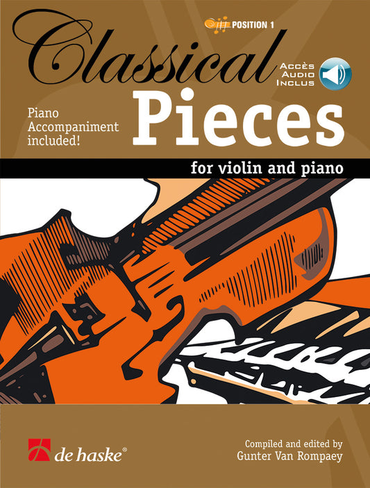 Pièces classiques | éd. Gunter van Rompaey | Violon