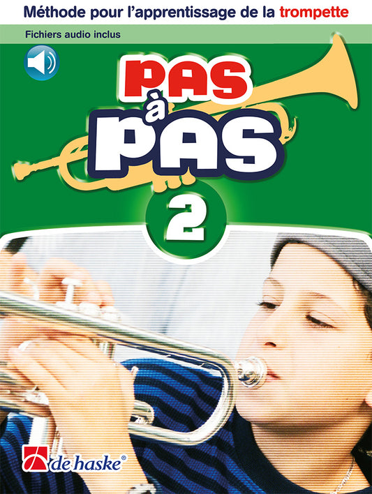 Pas à Pas 2 - Trompette | Jaap Kastelein | Trompette | Livre + audio en ligne