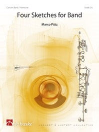 Quatre Esquisses pour orchestre d'harmonie | Marco Pütz | Orchestre d'harmonie | Partition + parties