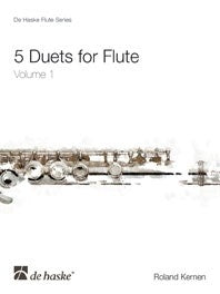 5 duos pour flûte, volume 1 | Roland Kernen
