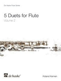 5 duos pour flûte, volume 2 | Roland Kernen