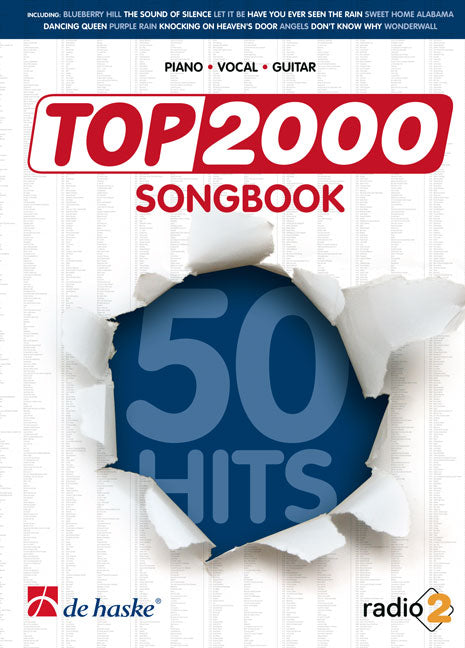 Top 2000 Songbook | éd. Jan de Haan | Piano