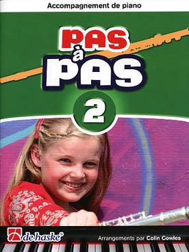 Pas à Pas 2 - Accompagnement de piano, flûte | Jaap Kastelein | Flûte | Livre | DHP 1084526