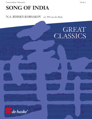 Chant indien | Nikolai Rimsky-Korsakov | Orchestre d'harmonie | Partition