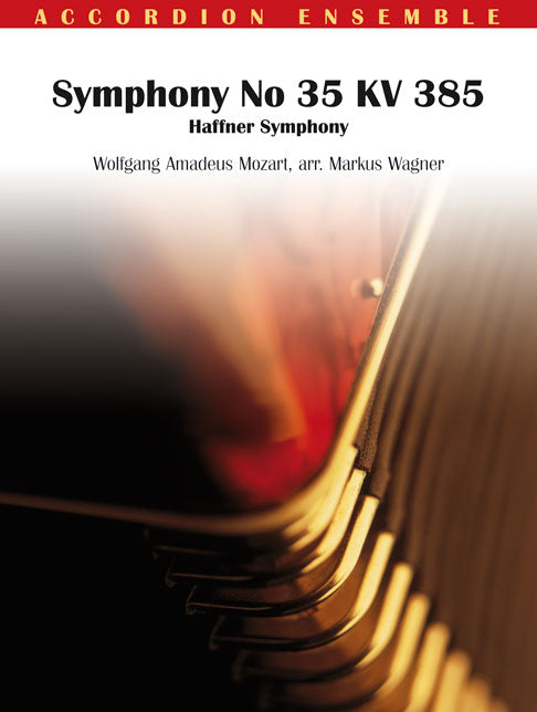 Symphonie n° 35, KV 385 | Wolfgang Amadeus Mozart | Orchestre d'accordéons | Partition