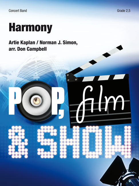 Harmony de Artie Kaplan, Partition pour orchestre d'harmonie