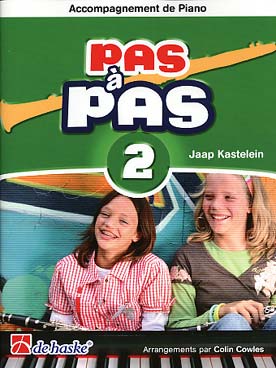Pas à Pas 2 - Accompagnement de piano, clarinette | Jaap Kastelein | Piano | Livre | DHP 1084648