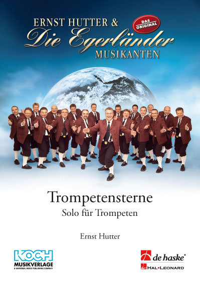 Egerländer Trompetensterne | Ernst Hutter | Orchestre d'harmonie | Partition + parties