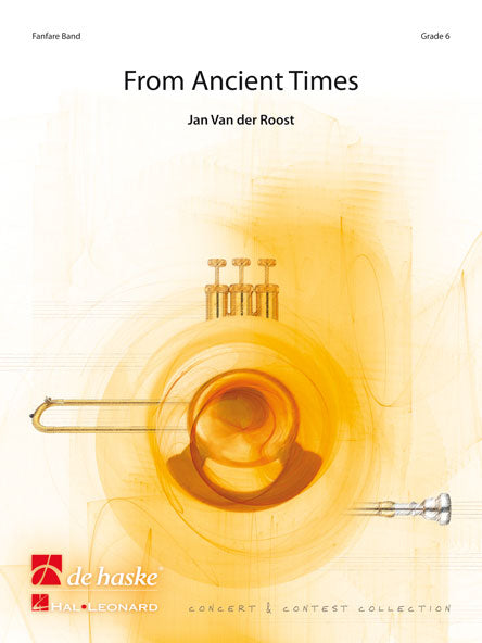 Des temps anciens | Jan Van der Roost | Fanfare | Partition