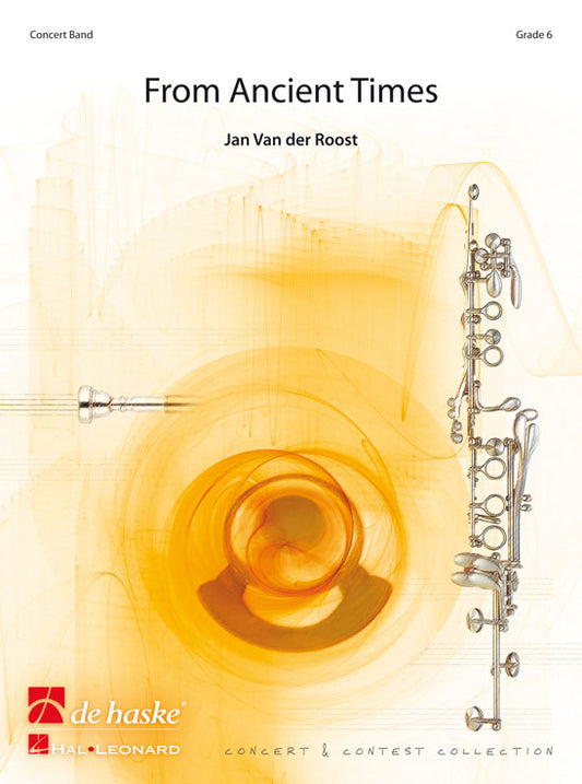 Des temps anciens | Jan Van der Roost | Orchestre d'harmonie | Partition