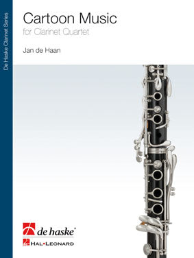Musique de dessin animé | Jan de Haan | Quatuor de clarinettes