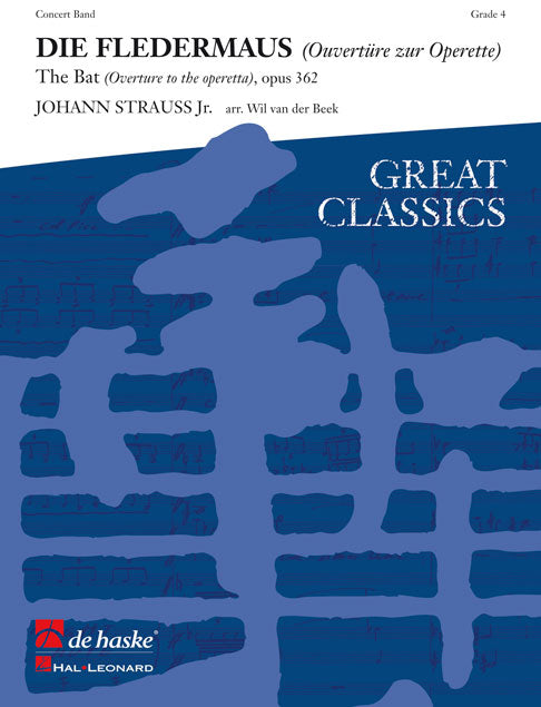 Die Fledermaus | Johann Strauss Jr. | Orchestre d'harmonie | Partition + parties