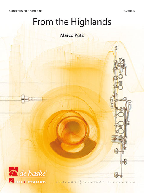 Des Highlands | Marco Pütz | Orchestre d'harmonie | Partition + parties