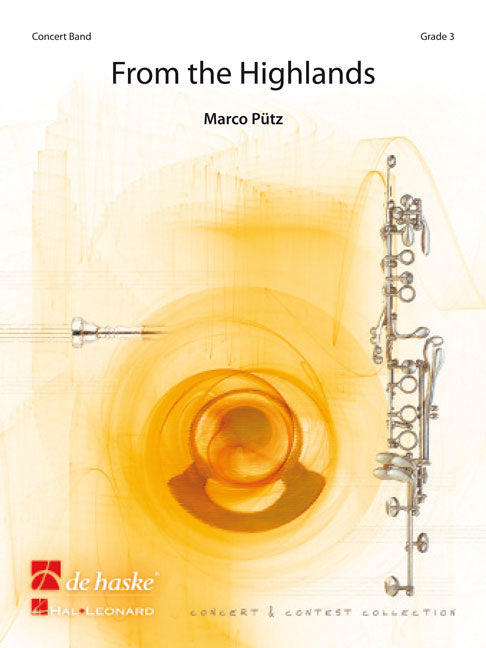 Des Highlands | Marco Pütz | Orchestre d'harmonie | Partition