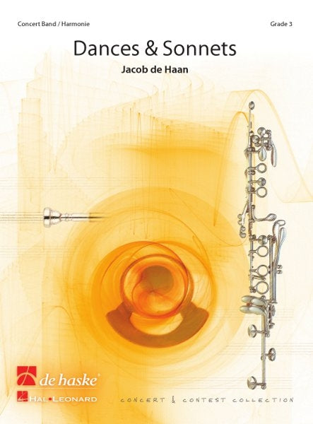 Danses et Sonnets | Jacob de Haan | Orchestre d'harmonie | Partition + parties