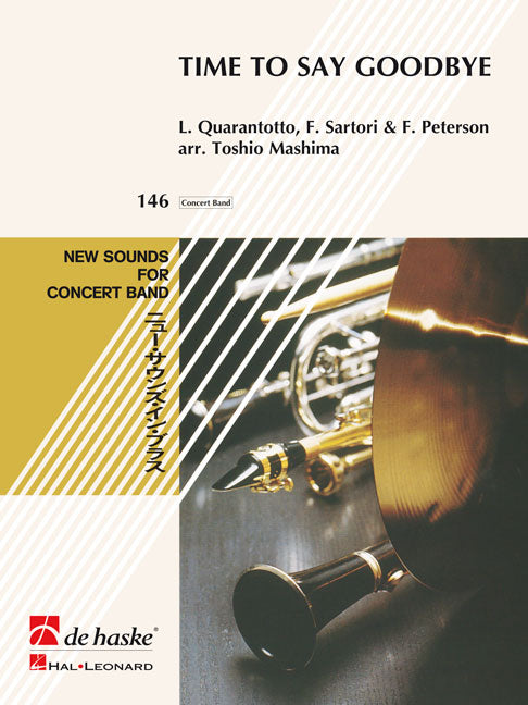 Time To Say Goodbye | Lucio Quarantotto | Orchestre d'harmonie | Partition + parties