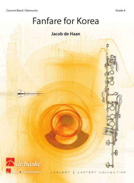 Fanfare pour la Corée | Jacob de Haan | Orchestre d'harmonie | Partition