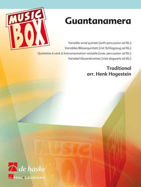 Guantanamera | arr. Henk Hogestein | Quintette à vent