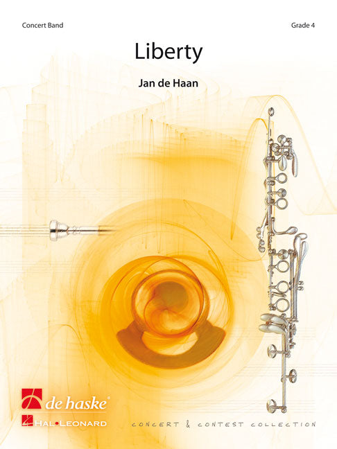 Liberté | Jan de Haan | Orchestre d'harmonie | Partition + parties