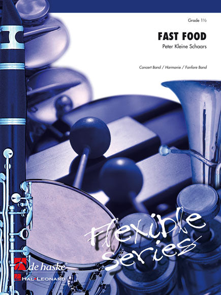 Fast Food de Peter Kleine Schaars, Partition pour orchestre d'harmonie ou fanfare