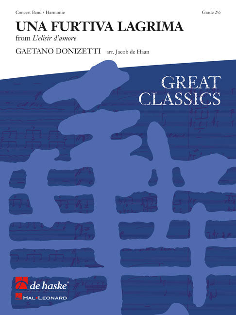 Una Furtiva Lagrima | Gaetano Donizetti | Orchestre d'harmonie | Partition + parties