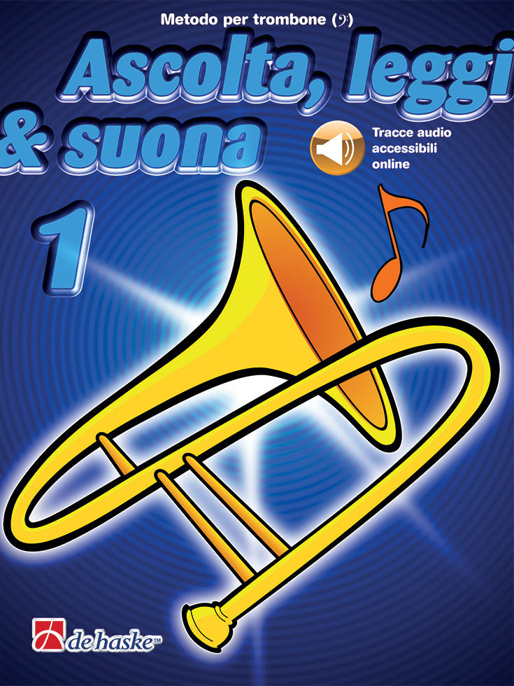 Écouter, Lire & Jouer 1 - Trombone | Trombone | Livre + audio en ligne | DHP 1115090-404