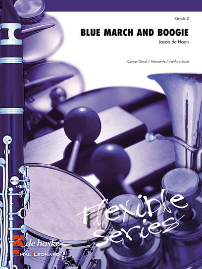 Marche bleue et Boogie | Jacob de Haan | Orchestre d'harmonie | Partition + parties