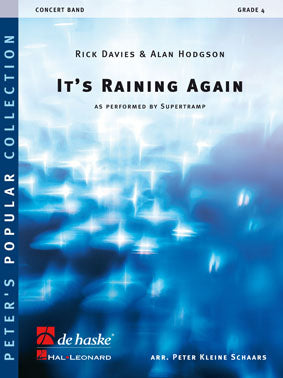 It's Raining Again | Rick Davies | Orchestre d'harmonie | Partition + parties