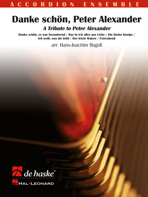 Danke schön, Peter Alexander | Les Reed | Orchestre d'accordéons | Partition