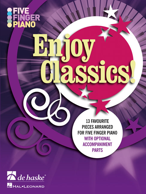 Five Finger Piano - Enjoy Classics, Livre pour piano