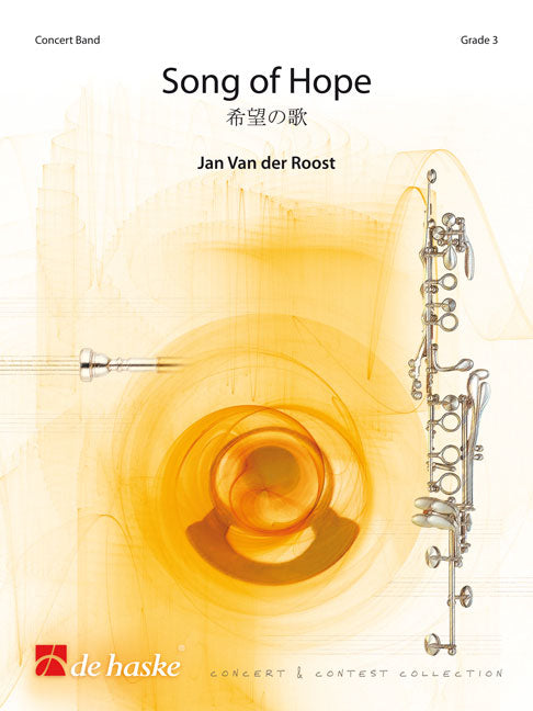 Chant d'espoir | Jan Van der Roost | Orchestre d'harmonie | Partition + parties