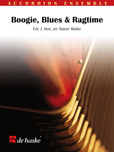 Boogie, Blues et Ragtime | Eric J. Hovi | Orchestre d'accordéons | Partition + parties